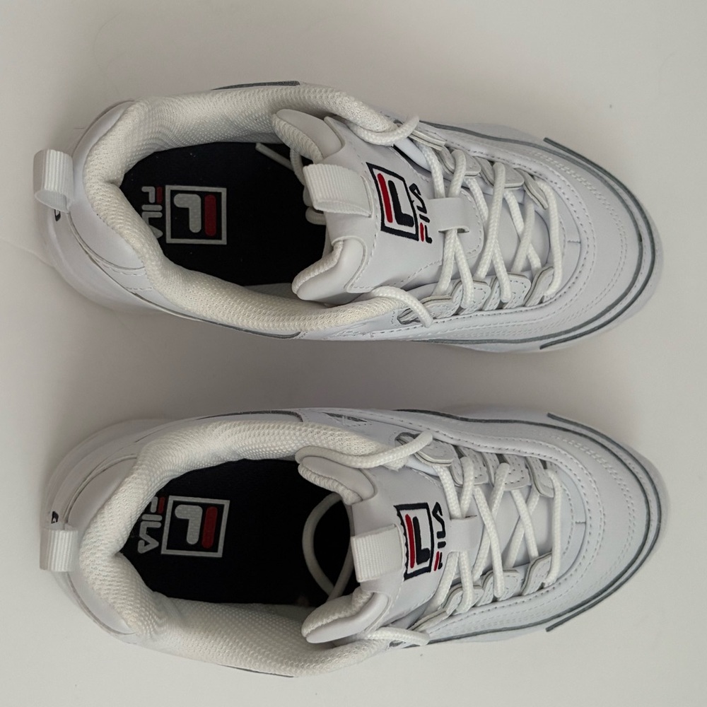 Fila White vintage style Athletic Shoes - Picture 10 of 12